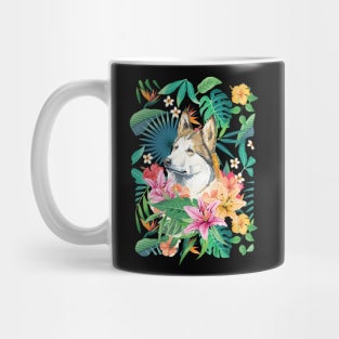 Tropical Orange Copper Sable Siberian Husky 11 Mug